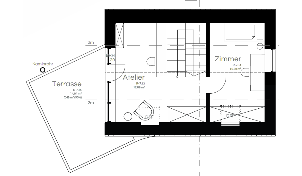Grundriss Dachgeschoss