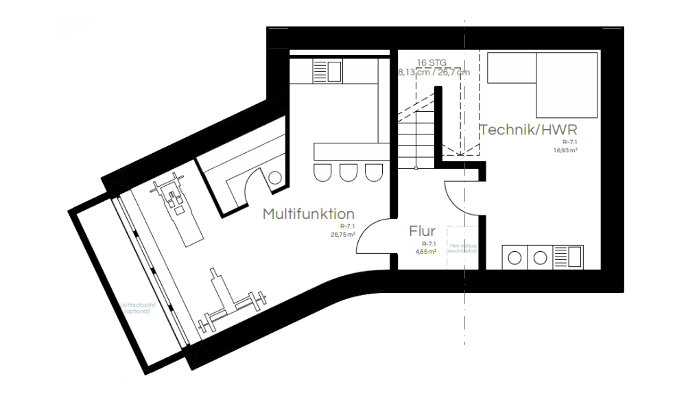 Grundriss Kellergeschoss